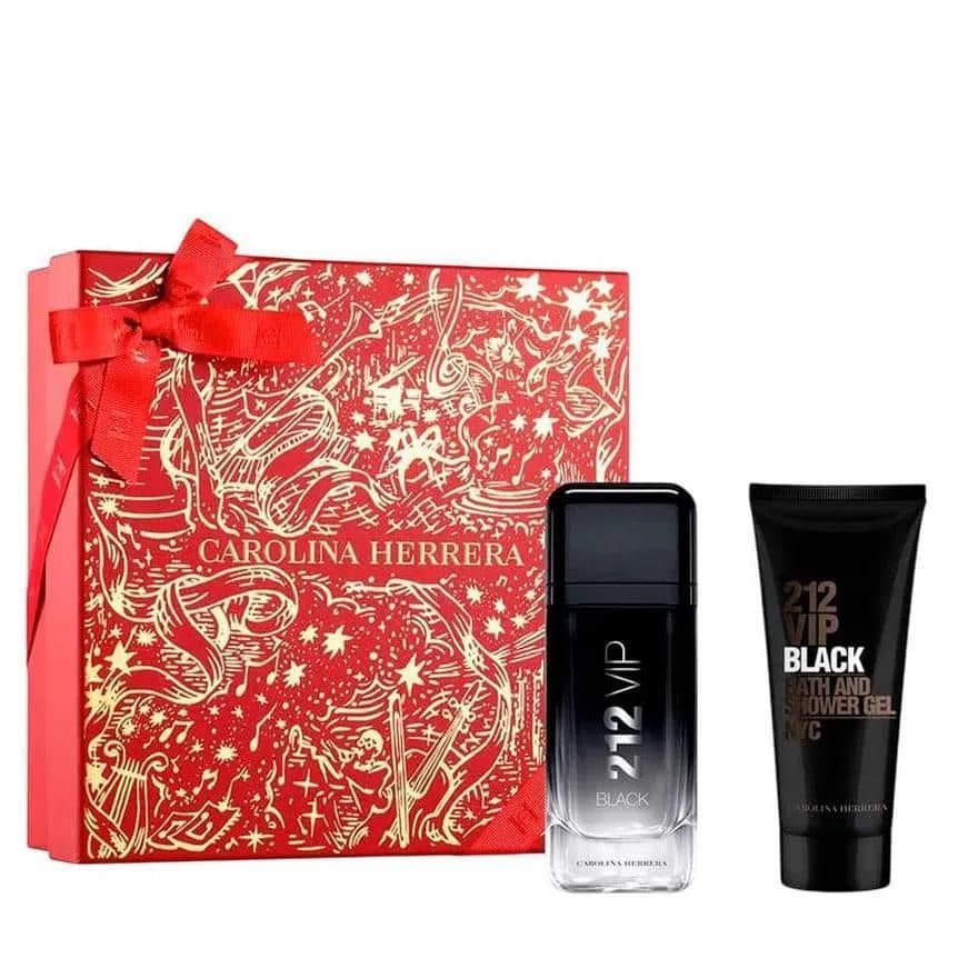 Kit 212 Vip Black 100 + Shower Gel